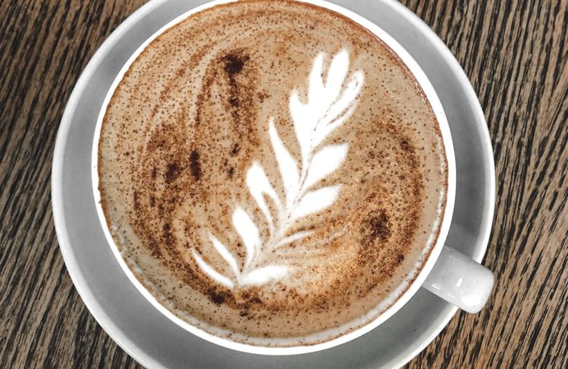 カフェのコーヒー